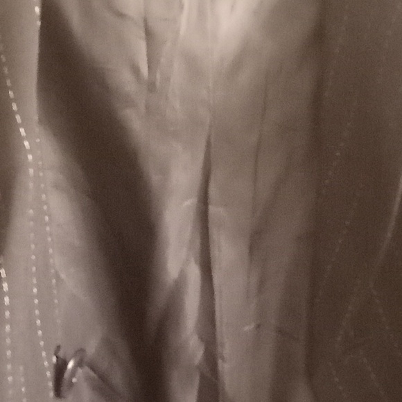 Le Suit Petite Office Career Work Minimalist Travel Size 6 Black Stripes Color H - Picture 8 of 10